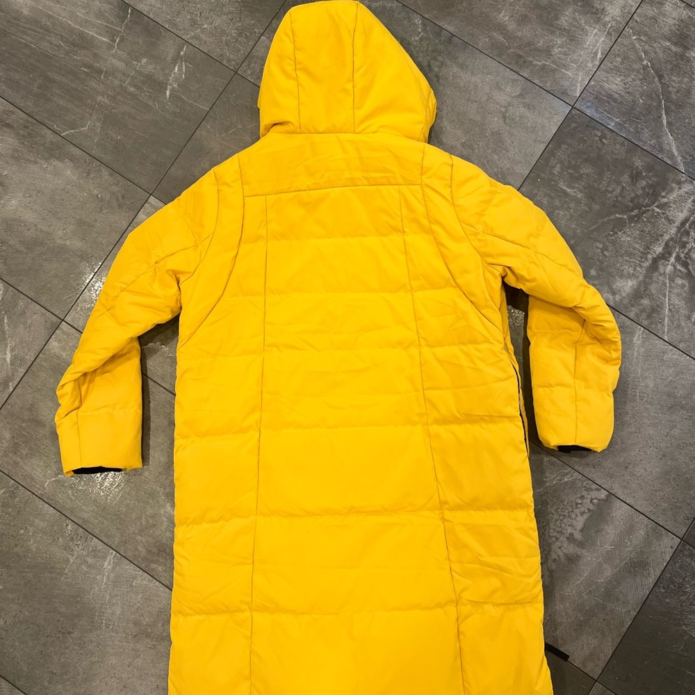 Orolay puffer jacket knee length thick with pockets, side zippers size XL - Picture 12 of 16